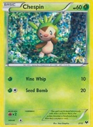 Chespin - 2/12 (2)/12 Promo Holofoil