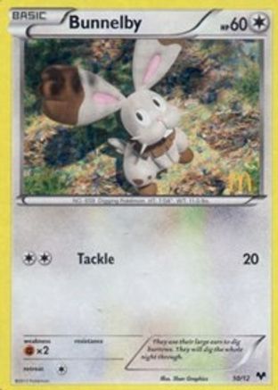 Bunnelby - 10/12 (10)/12 Promo Holofoil