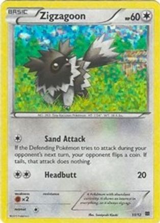 Zigzagoon - 11/12 (11)/12 Promo Holofoil