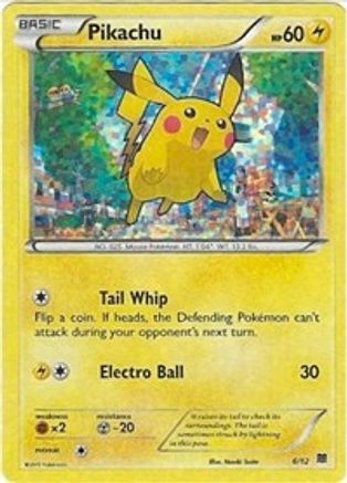 Pikachu - 6/12/12 Promo Holofoil