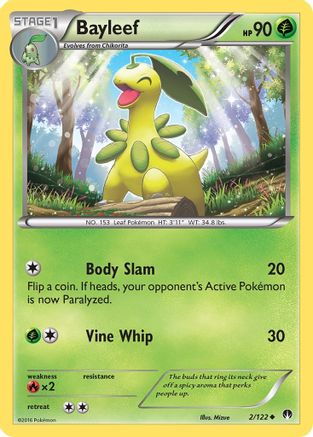 Bayleef (2)/122 Uncommon Reverse Holofoil