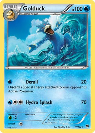 Golduck (17)/122 Rare