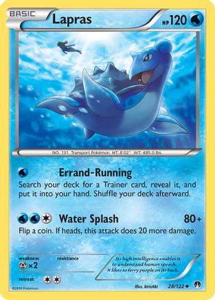 Lapras (28)/122 Uncommon