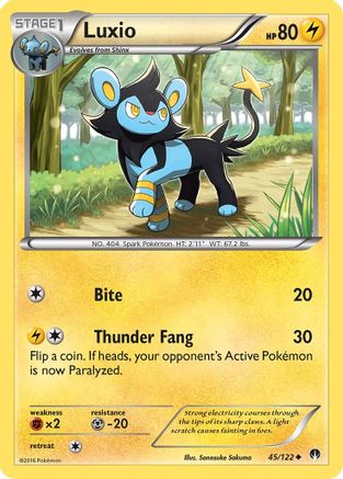 Luxio (45)/122 Uncommon
