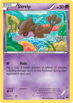 Skrelp (63)/122 Common Reverse Holofoil