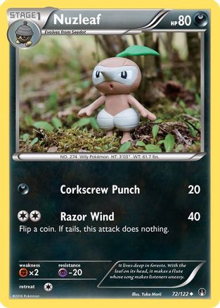 Nuzleaf (72)/122 Uncommon