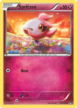 Spritzee (84)/122 Common Reverse Holofoil