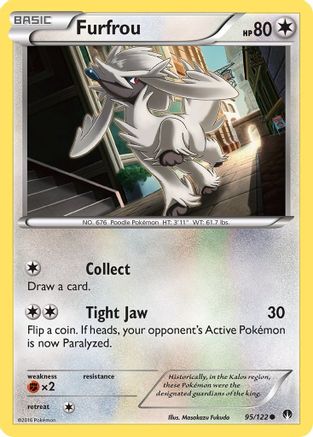 Furfrou (95)/122 Common Reverse Holofoil