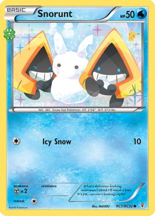 Snorunt (RC7)/83 Common