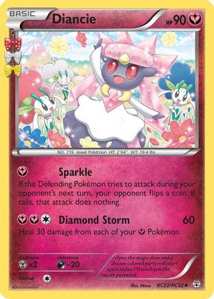 Diancie (RC22)/83 Uncommon Holofoil