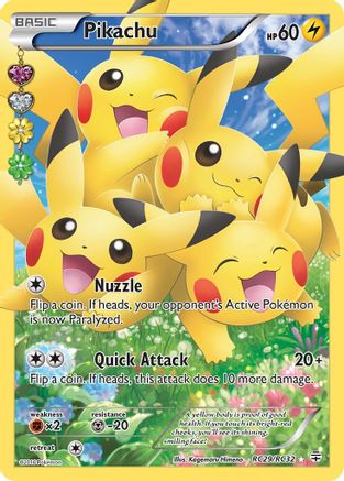 Pikachu (Full Art) (RC29)/83 Ultra Rare Holofoil