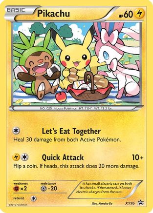 Pikachu (XY95)/211 Promo Holofoil