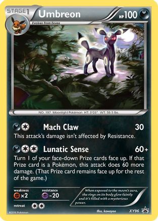 Umbreon (XY96)/211 Promo Holofoil