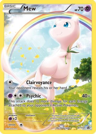 Mew - XY110 (XY110)/211 Promo Holofoil