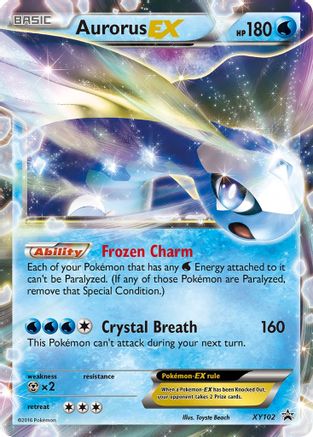 Aurorus EX - XY102 (XY102)/211 Promo Holofoil