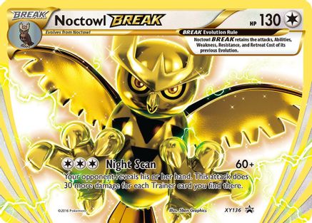 Noctowl BREAK (XY136)/211 Promo Holofoil