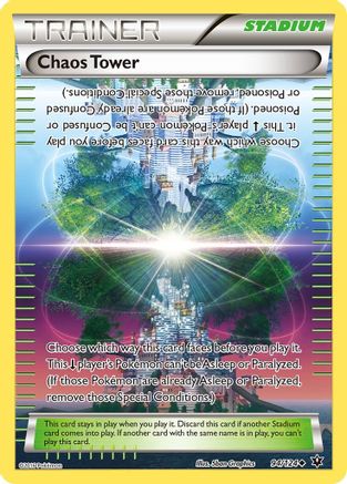 Chaos Tower (94)/124 Uncommon Reverse Holofoil