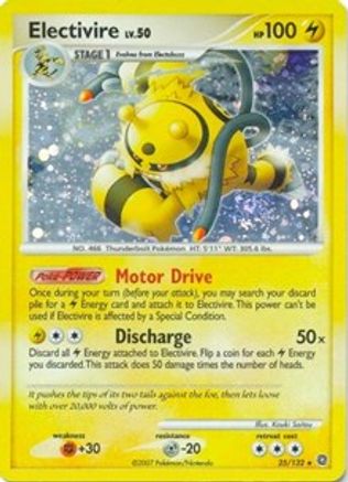Electivire - 25/132 (DP Secret Wonders) (25) Holo Rare Holofoil