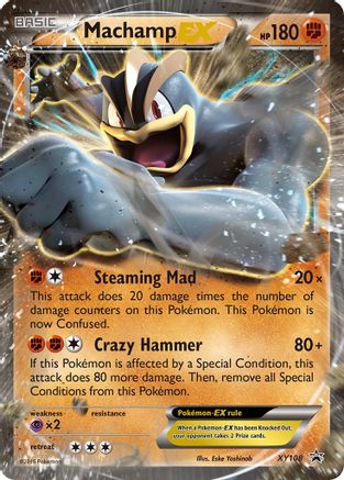 Machamp EX (XY108)/211 Promo Holofoil