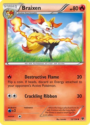 Braixen (12)/124 Uncommon