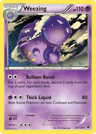 Weezing (28)/124 Uncommon