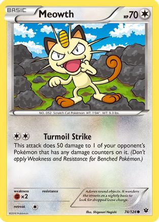 Meowth (74)/124 Common