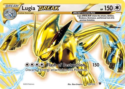 Lugia BREAK (79)/124 Rare BREAK Holofoil