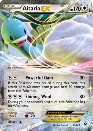Altaria EX (83)/124 Ultra Rare Holofoil