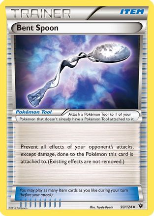 Bent Spoon (93)/124 Uncommon Reverse Holofoil
