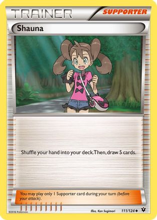 Shauna (111)/124 Uncommon Reverse Holofoil