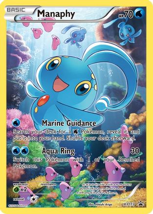 Manaphy (XY113)/211 Promo Holofoil