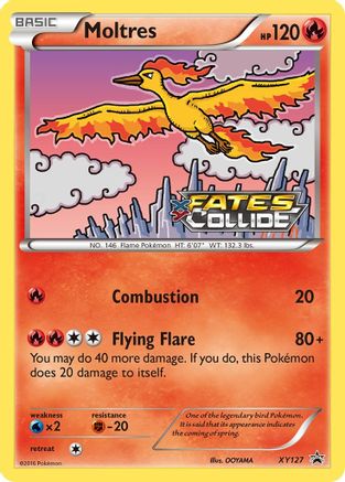 Moltres (Prerelease) (XY127)/211 Promo Holofoil