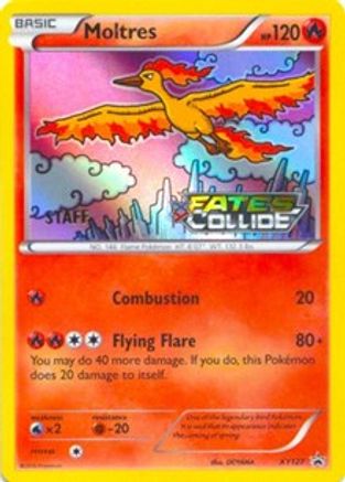 Moltres - XY127 (Prerelease) [Staff] (XY127) Promo Holofoil
