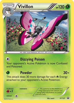 Vivillon/211 Promo Holofoil