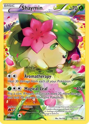 Shaymin - XY115 (XY115)/211 Promo Holofoil