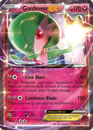 Gardevoir EX (78)/114 Ultra Rare Holofoil