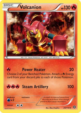 Volcanion (25)/114 Rare
