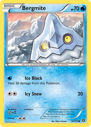 Bergmite (36)/114 Common