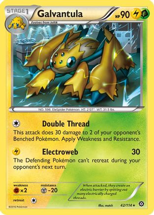 Galvantula (42)/114 Rare Reverse Holofoil