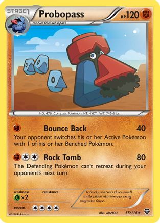 Probopass (55)/114 Rare Reverse Holofoil