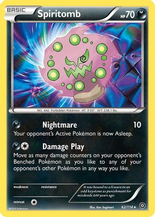 Spiritomb (62)/114 Rare Reverse Holofoil