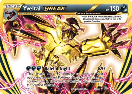 Yveltal BREAK (66)/114 Rare BREAK Holofoil
