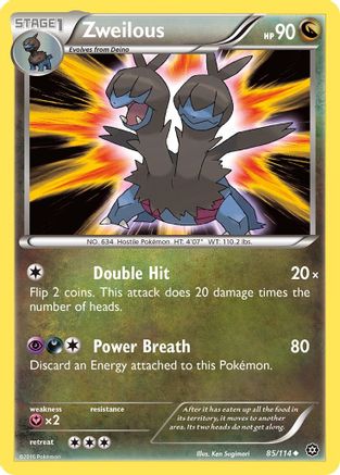 Zweilous (85)/114 Uncommon Reverse Holofoil