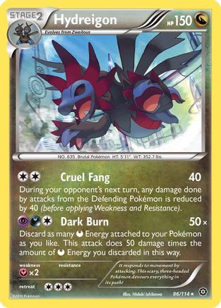 Hydreigon (86)/114 Holo Rare Holofoil