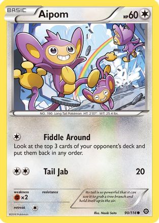 Aipom (90)/114 Common Reverse Holofoil