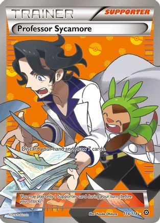 Professor Sycamore (114)/114 Ultra Rare Holofoil