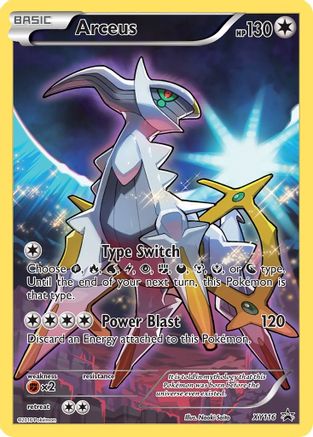 Arceus - XY116 (XY116)/211 Promo Holofoil