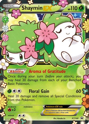 Shaymin EX (XY148)/211 Promo Holofoil