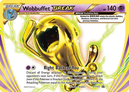 Wobbuffet BREAK (XY155)/211 Promo Holofoil