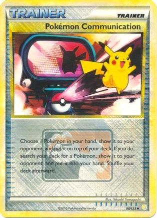 Pokemon Communication - 98/123 (League Promo) (98) Promo Reverse Holofoil